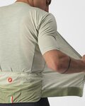 CASTELLI Cyklistický dres s krátkym rukávom - ESSENZA - svetlo zelená