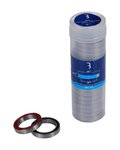 BBB ložiská - BOTTOM BRACKET BEARING DUB 40x29x6,8mm - strieborná