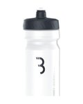 BBB Cyklistická fľaša na vodu - COMPTANK 3.0 550 ML - čierna/transparentná