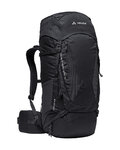 VAUDE batoh - ASYMMETRIC 52+8 - čierna