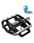 TATZE pedále - TWO-FACE - čierna
