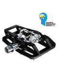 TATZE pedále - TWO-FACE - čierna
