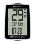 SIGMA SPORT tachometer - BC 16.16 STS CAD TOPLINE 016 - biela/čierna