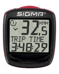 SIGMA SPORT tachometer - 1200 BASELINE 015 - červená/čierna