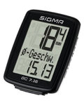 SIGMA SPORT tachometer - BC 7.16 TOPLINE 016 - čierna
