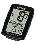 SIGMA SPORT tachometer - BC 7.16 ATS TOPLINE 016 - čierna