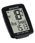 SIGMA SPORT tachometer - BC 7.16 ATS TOPLINE 016 - čierna