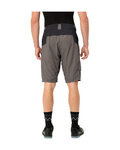 VAUDE Cyklistické nohavice krátke bez trakov - QIMSA - šedá