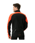 VAUDE Cyklistická vetruodolná bunda - POSTA SOFTSHELL VI - červená/čierna