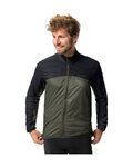 VAUDE Cyklistická vetruodolná bunda - MATERA AIR - zelená/čierna