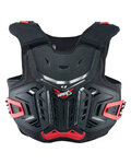 LEATT chránič na chrbát a hrudník - CHEST PROTECTOR 4.5 JUNIOR - čierna/červená