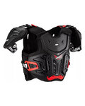 LEATT chránič na chrbát a hrudník - CHEST PROTECTOR 4.5 PRO JUNIOR - čierna/červená