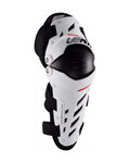 LEATT chrániče na kolená -  KNEE & SHIN GUARD DUAL AXIS - biela
