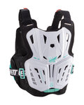 LEATT chránič na chrbát a hrudník - CHEST PROTECTOR 4.5 WOMEN - čierna/biela/zelená