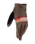 LEATT Cyklistické rukavice dlhoprsté - MTB 1.0 GRIPR JR - hnedá