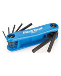 PARK TOOL sada kľúčov - SET ALLEN WRENCHES PT-AWS-10C - modrá