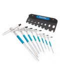 PARK TOOL sada kľúčov - SET T-ALLEN WRENCHES PT-THH-1 - modrá/strieborná