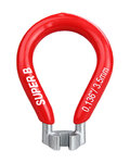 SUPER B centrovací kľúč - CENTERING KEY TB-5560 - červená