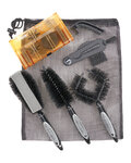 SUPER B sada kief na čistenie - CLEANING BRUSH SET TB-32950 - šedá