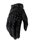 100% SPEEDLAB Cyklistické rukavice dlhoprsté - GEOMATIC - čierna