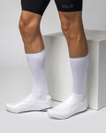 ALÉ Cyklistické návleky na tretry - WHIZZY SHOECOVER  - biela
