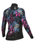 ALÉ Cyklistický dres s dlhým rukávom zimný - GREEN GARDEN PR-R - viacfarebná