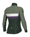 ALÉ Cyklistický dres s dlhým rukávom zimný - CHAOS OFF ROAD - GRAVEL - zelená