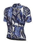 ALÉ Cyklistický dres s krátkym rukávom - PR-E WILD - modrá