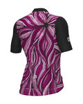 ALÉ Cyklistický dres s krátkym rukávom - PRAGMA ART - ružová