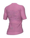 ALÉ Cyklistický dres s krátkym rukávom - PR-E MEGABYTE - ružová
