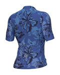 ALÉ Cyklistický dres s krátkym rukávom - PR-E HONOLULU - modrá