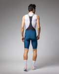 ALÉ Cyklistické nohavice krátke s trakmi - MASTER 2.0 PR-E - modrá