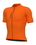 ALÉ Cyklistický dres s krátkym rukávom - PRAGMA COLOR BLOCK - oranžová
