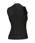 ALÉ Cyklistický dres bez rukávov - PRAGMA COLOR BLOCK - čierna