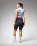 ALÉ Cyklistické tričko bez rukávov - INTIMO MULTIVERSO - biela/modrá
