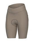 ALÉ Cyklistické nohavice krátke bez trakov - MASTER 2.0 PR-E - béžová