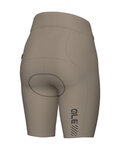ALÉ Cyklistické nohavice krátke bez trakov - MASTER 2.0 PR-E - béžová