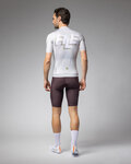 ALÉ Cyklistický dres s krátkym rukávom - SAUVAGE PR-E - ivory/biela