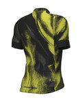 ALÉ Cyklistický dres s krátkym rukávom - TRACE PRAGMA - zelená/čierna