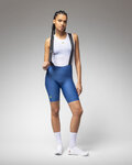 ALÉ Cyklistické nohavice krátke s trakmi - VOLTAGE R-EV1 - modrá