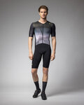 ALÉ Cyklistická kombinéza - WATT 3.6 R-EV1 - biela/šedá/čierna