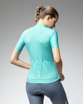 ALÉ Cyklistický dres s krátkym rukávom - PRAGMA COLOR BLOCK - tyrkysová