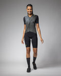 ALÉ Cyklistický dres s krátkym rukávom - SPRINTER R-EV1 - šedá/čierna