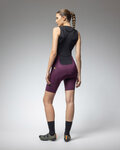 ALÉ Cyklistické nohavice krátke s trakmi - OFF ROAD - GRAVEL GRAVEL-PRO - fialová