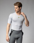ALÉ Cyklistické tričko s krátkym rukávom - STEAM INTIMO - biela