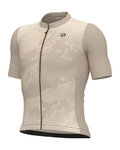 ALÉ Cyklistický dres s krátkym rukávom - KRAKATOA OFF ROAD-GRAVEL - ivory