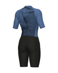 ALÉ Cyklistická kombinéza - BEYOND TRIATHLON - modrá/čierna