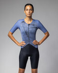 ALÉ Cyklistická kombinéza - BEYOND TRIATHLON - modrá/čierna