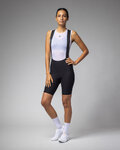 ALÉ Cyklistické nohavice krátke s trakmi - SPEEDFONDO LIGHT R-EV1 - čierna