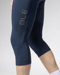 ALÉ Cyklistické nohavice 3/4 s trakmi - R-EV1 VOLTAGE - modrá